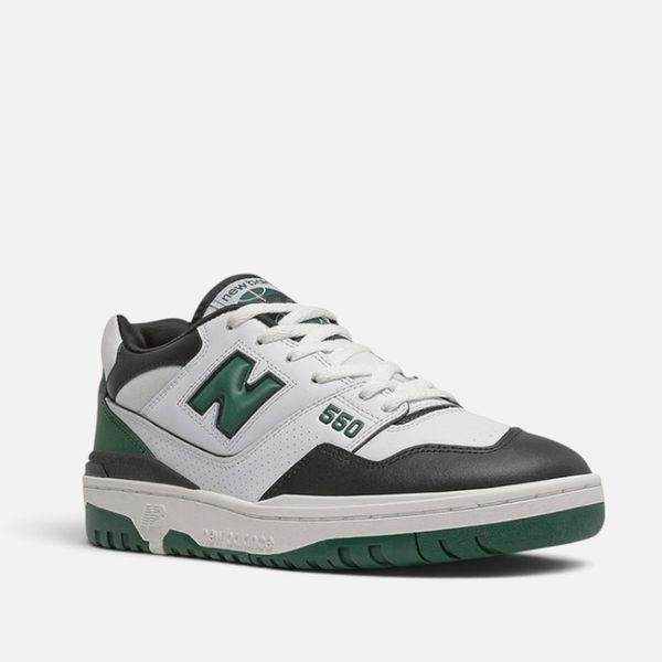 Кросівки New Balance 550 White Green Black / BB550LE1 37 розмір взуття H530-BB550LE1-37 фото