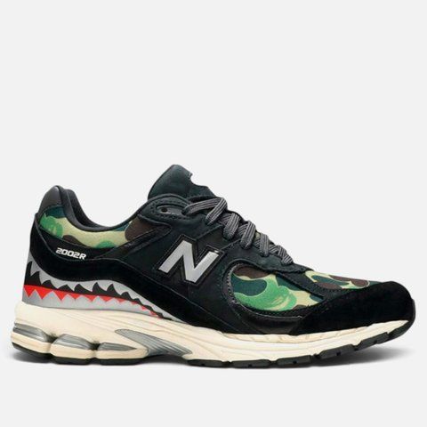 Кросівки New Balance 2002R BAPE Black / M2002RBF 41 розмір взуття H530-M2002RBF-41 фото